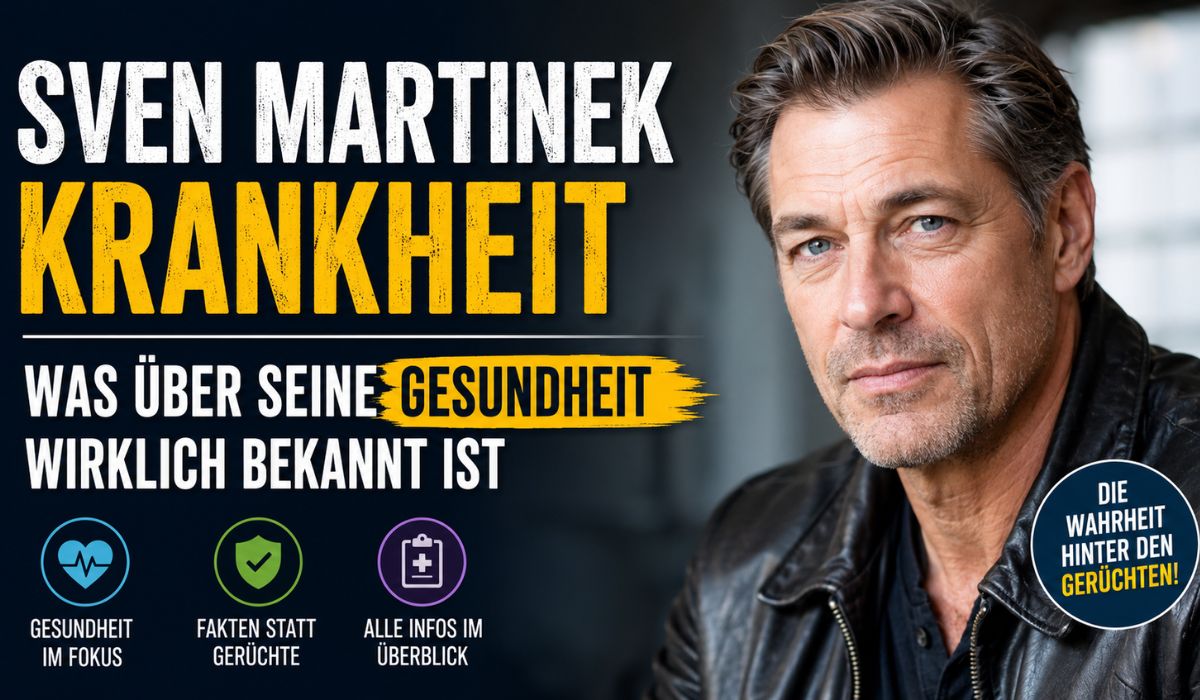 sven martinek krankheit